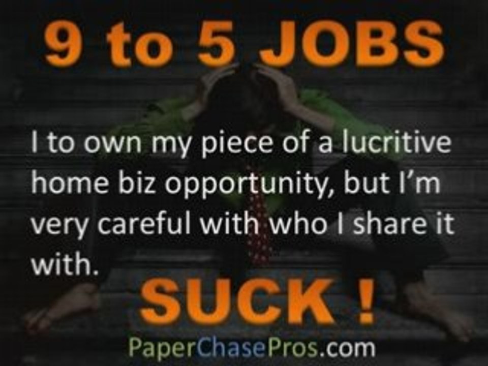 The rat race, 9 to 5 Jobs suck, break free, make money