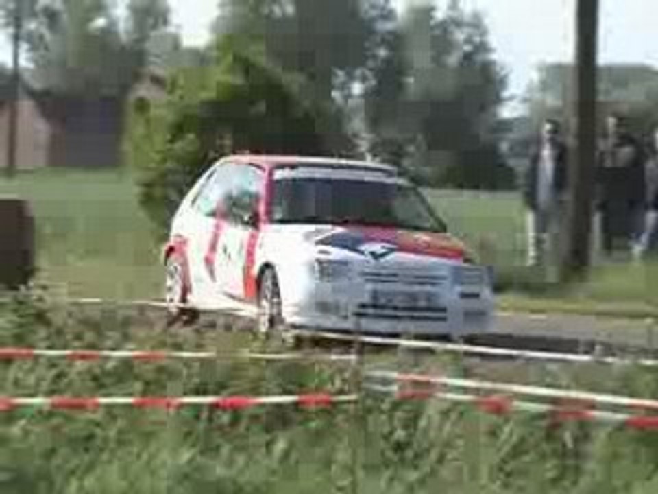 Rallye des Flandres 2007 GOMET/DELEBASSEE FCRACINGTEAM