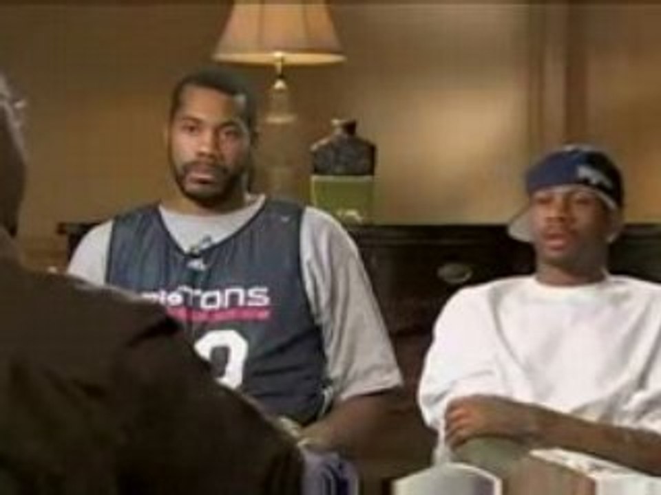 Allen Iverson & Rasheed Wallace on TNT Interview 2008.11.13