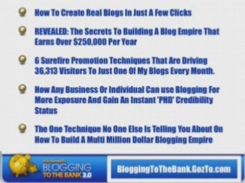Blogging To The Bank 3.0 | Get Paid For Blogging