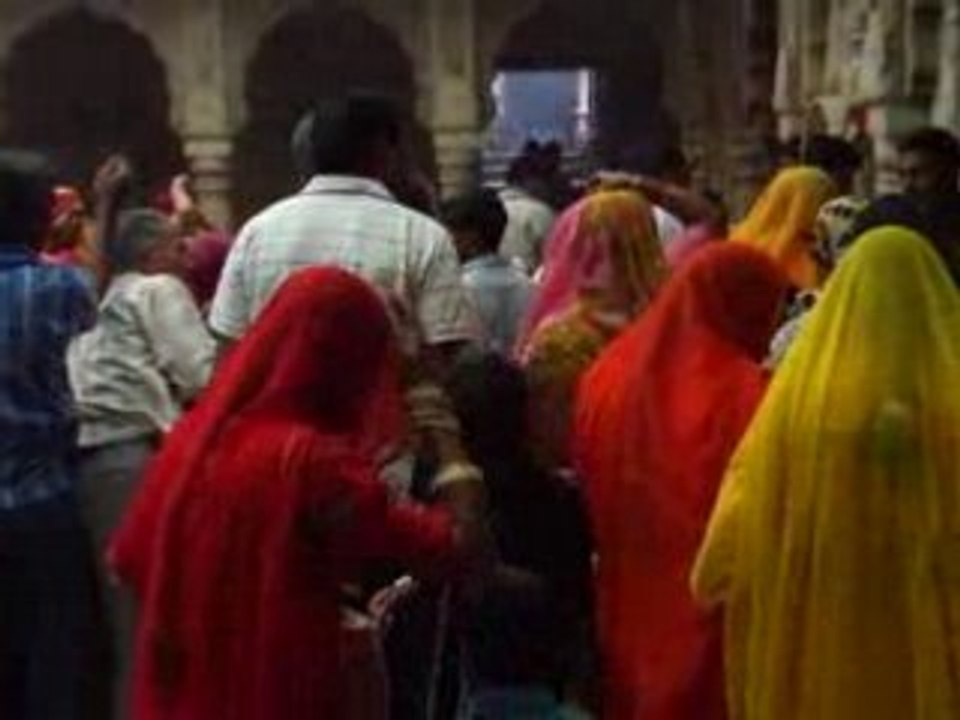 Ambiance du temple Deshnok