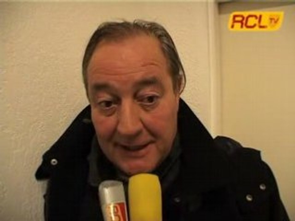 BASTIA - LENS INTERVIEWS PRESIDENT LENSOIS