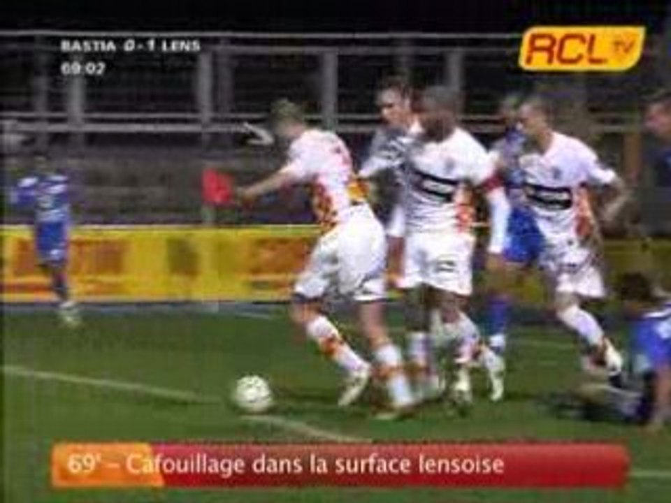 BASTIA - LENS 0-1 RESUME DU MATCH