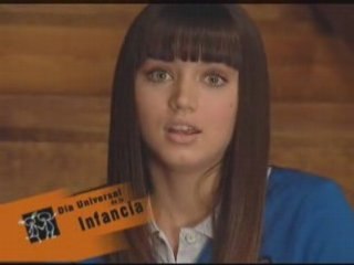 Ana de Armas en la campaña del Día Universal de la Infancia