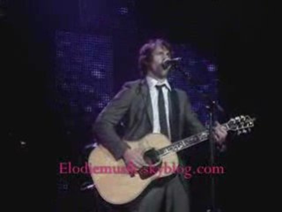 Concert james blunt dijon 1ere partie