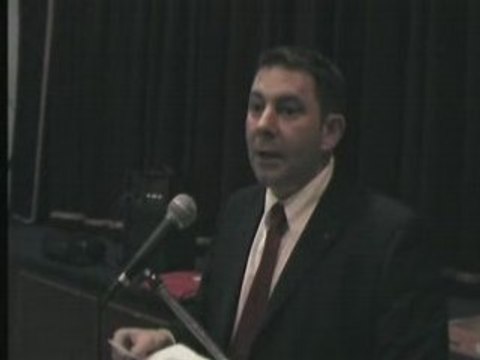 Armistice 2008 - Intervention du Bourgmestre Dimitri Legasse