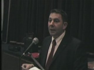 Armistice 2008 - Intervention du Bourgmestre Dimitri Legasse