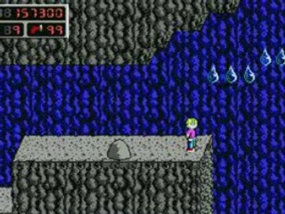 5) Commander Keen 4 Walkthrough - Zone neigeuse