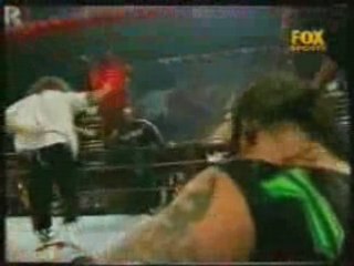 The Rock 'n Sock vs Big Show & Viscera & Road Dogg