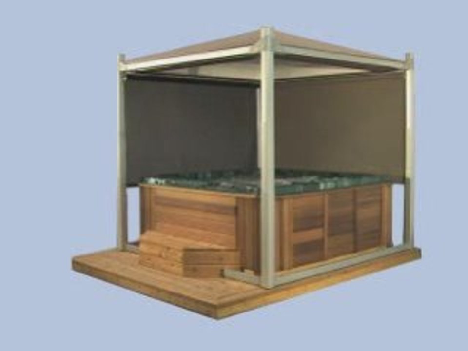 HydroCover : l'abri spa révolutionnaire