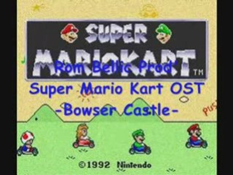 Super Mario Kart OST - Bowser Castle