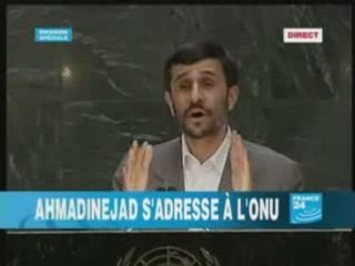 ahmadinejad La verité sur le sionisme  et l'onu