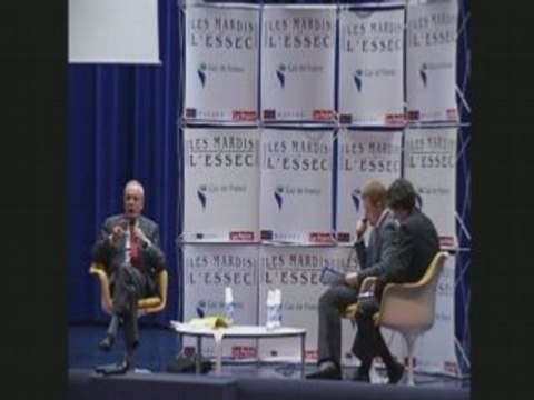 Jacques Barrot aux Mardis de l'ESSEC le 30 septembre 2008