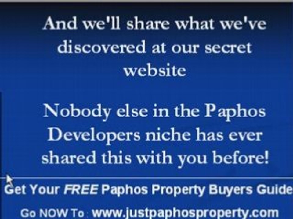 Property For Sale Paphos