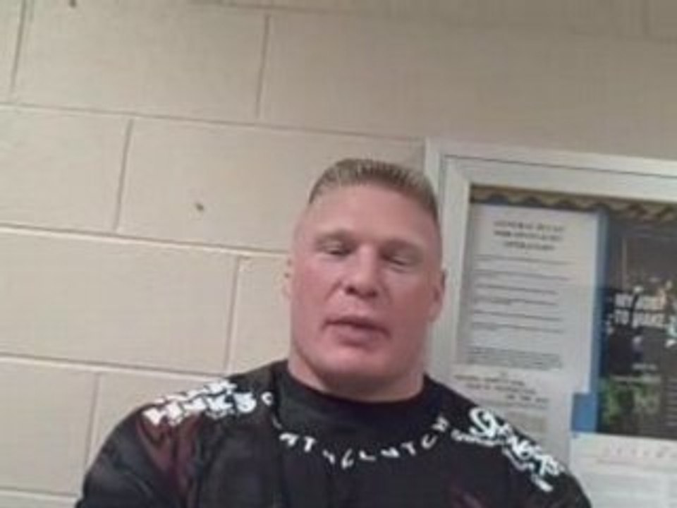 Brock Lesnar candid interview