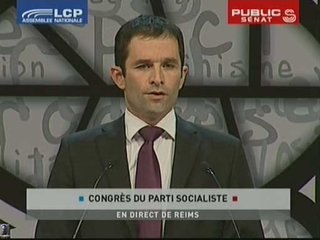 Congrès du PS : profession de foi de Benoit Hamon