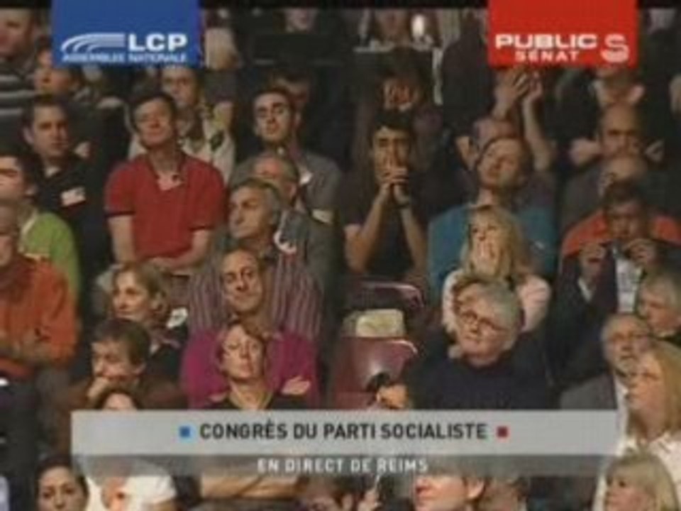 Second discours de Ségolène Royal au Congrès de Reims du PS