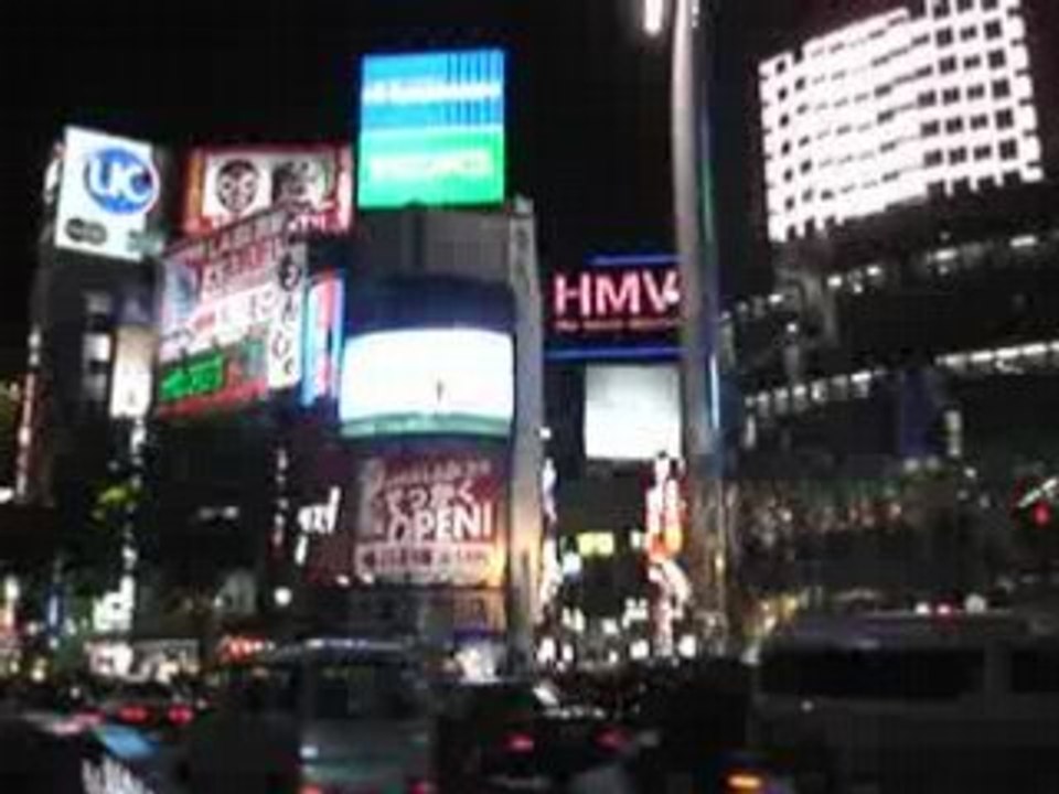 Tokyo - Quartier de Shibuya - 30 octobre 2008