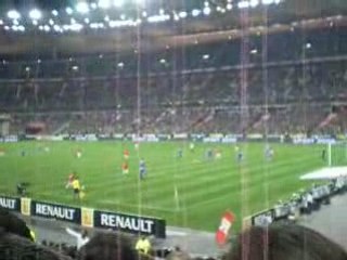 moi au stade de france 2 "france-uruguay"