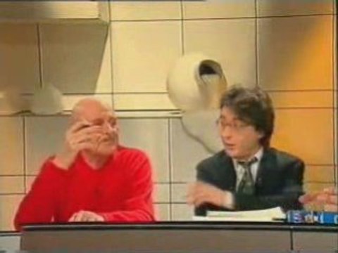 Marc-Edouard Nabe et le professeur Choron