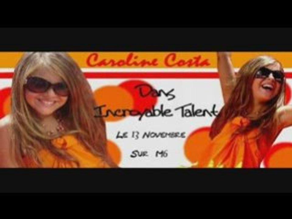 Caroline finaliste d'Incroyable Talent 2008