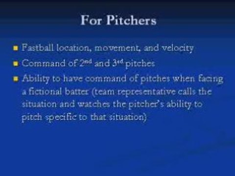 Indepenent Baseball Tryouts - What Teams Seek In Players