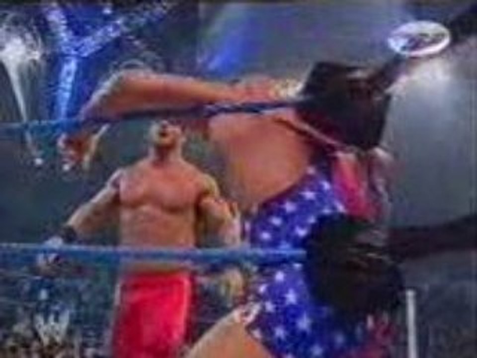 Smackdown 2002 - Rey Mysterio vs Kurt Angle vs Chris Benoit