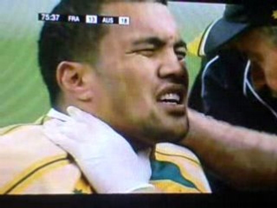 France 13 - 18 Australie