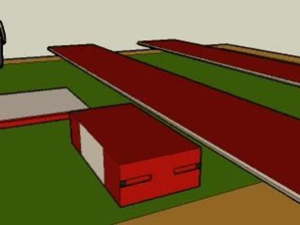 Animation praticable matériel modelisation