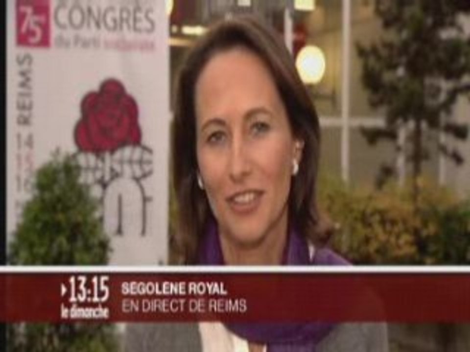 Ségolène Royal sur France 2 [16/11/2008]