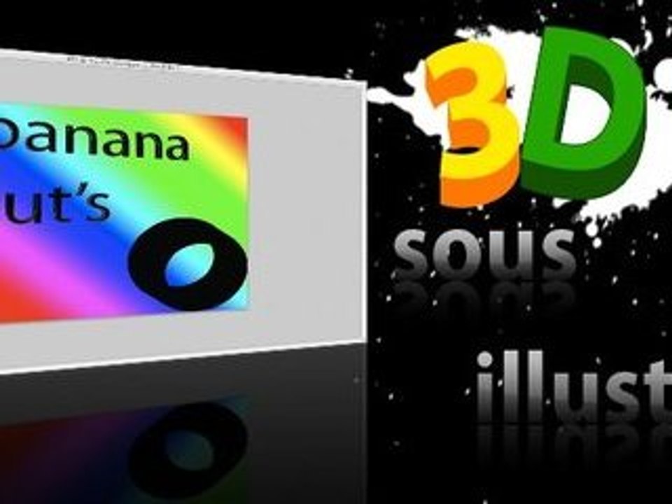 3D sous illustrator