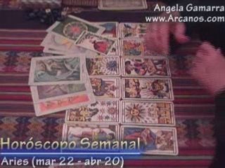 Horoscopo Aries 16 al 22 de noviembre 2008 - Tarot