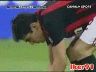 MILAN AC - CHIEVO VERONE 1-0 BUT DE KAKA