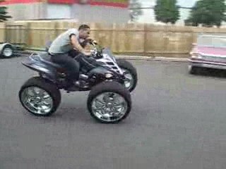 Jantes 22 pouces sur un raptor !!