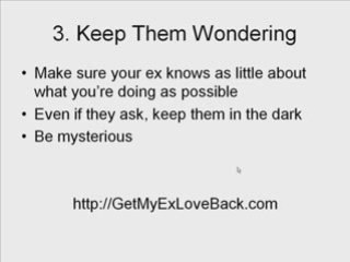 How To Make Your Ex Want You With 3 Simple Steps