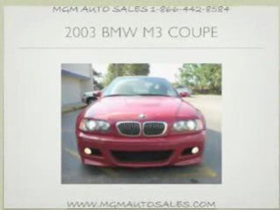 Mason Ohio used BMW M3 coupe