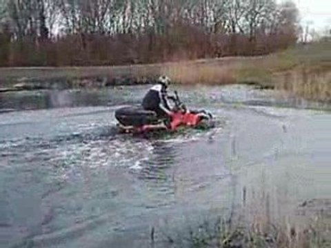 Schnorkel Can Am Outlander 800 avec Pascal