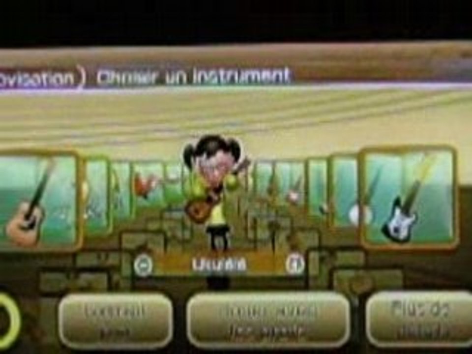 Tania et Wii Music