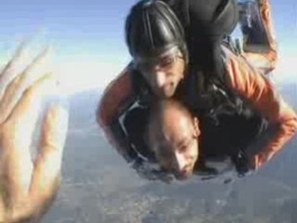 Saut chute libre