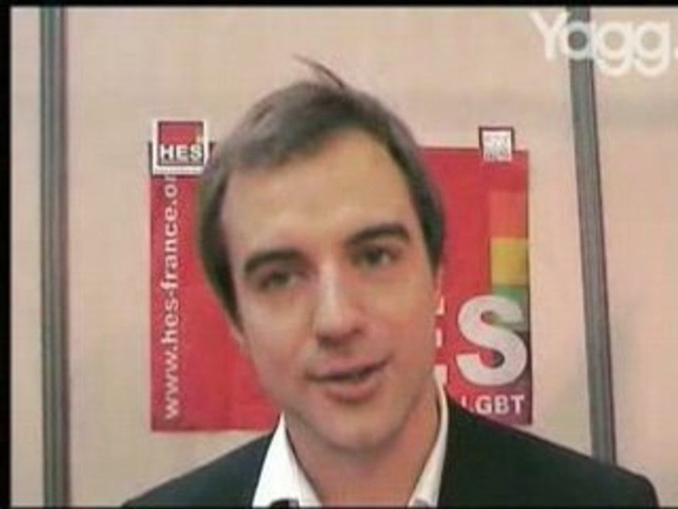 Gilles Bon-Maury (HES) au congrès du PS à Reims