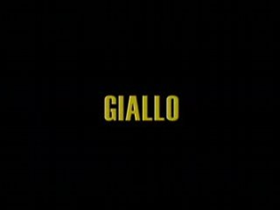 Giallo - Promo Trailer