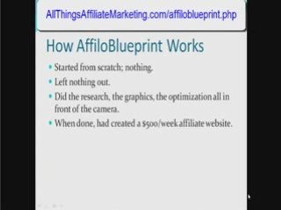 Affiloblueprint