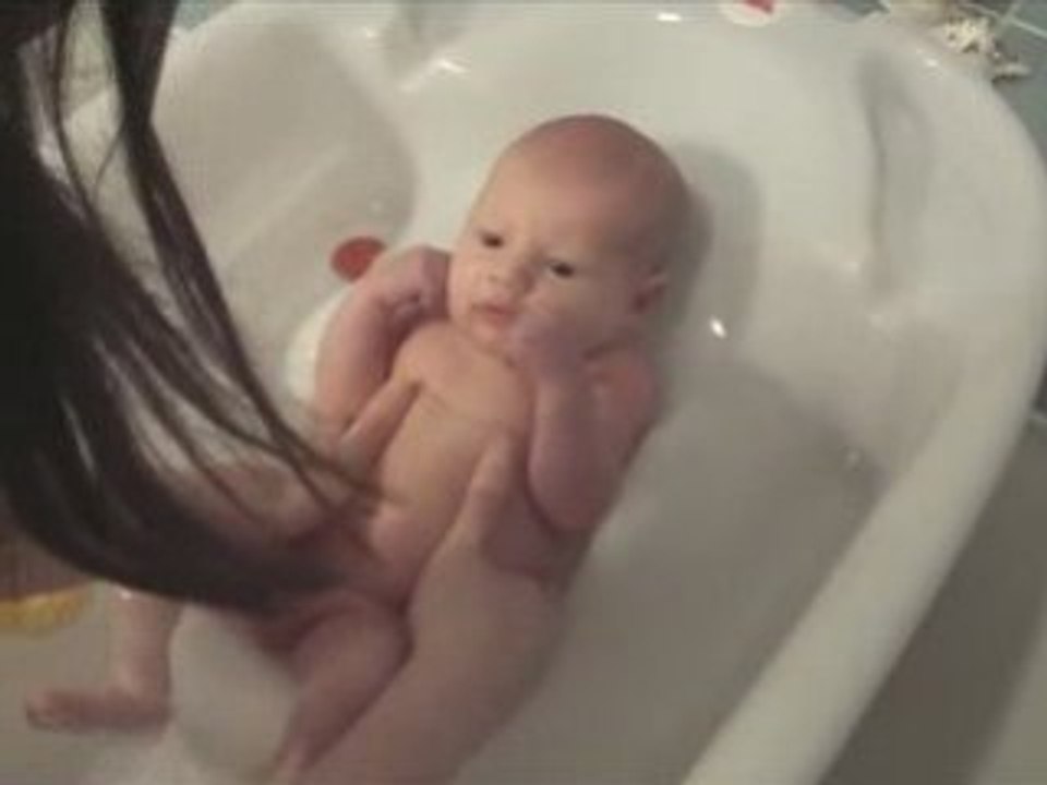 Luka dans son bain