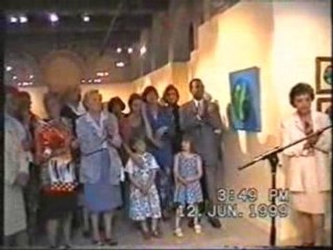 Iracema Arditi 1999 biennale d'art naif à Laval - France 1/2