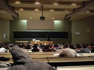 L'amphi du cours de stats