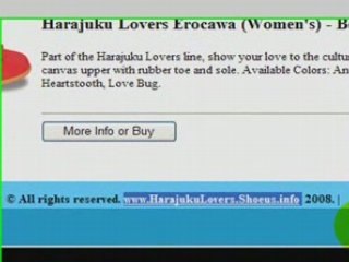 Harajuku Lovers Shoe Us