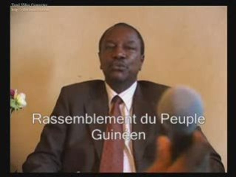 Interview de Prof Alpha Condé à Dakar