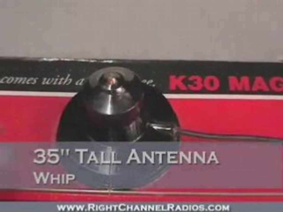 35" K40 Magnet Mount CB Antenna