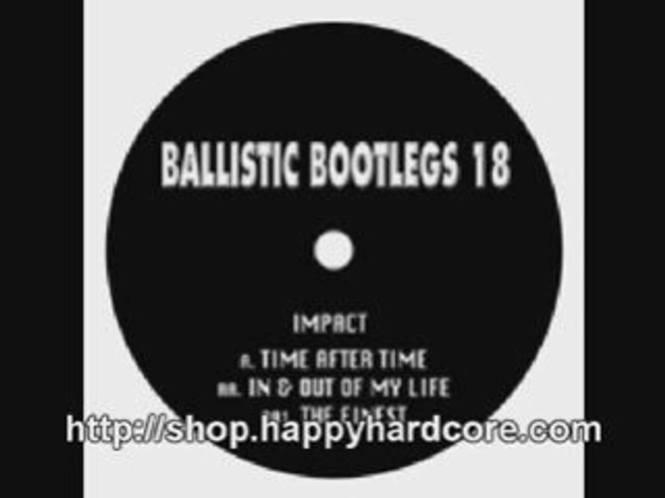 Impact In & Out Of My Life Ballistic Bootlegs vinyl BOOTS018
