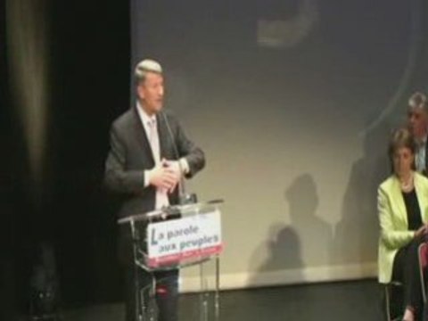 Université d'été du MPF, Discours de P. de Villiers (P1)